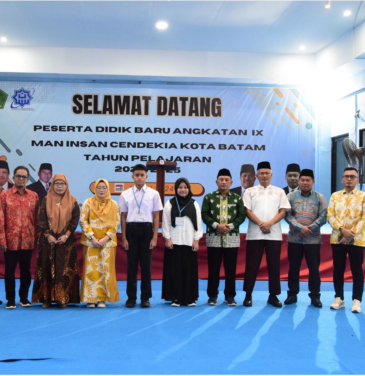 MAN IC BATAM Gelar Penyambutan Siswa Baru dan Pembukaan MATSAMA 2024
