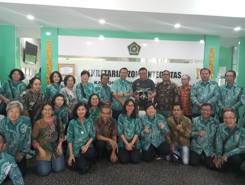 Penyelenggara Katolik, Franciscus Septadi Setyanto Terima Kunjungan Pengurus LP3KD Provinsi DKI Jakarta