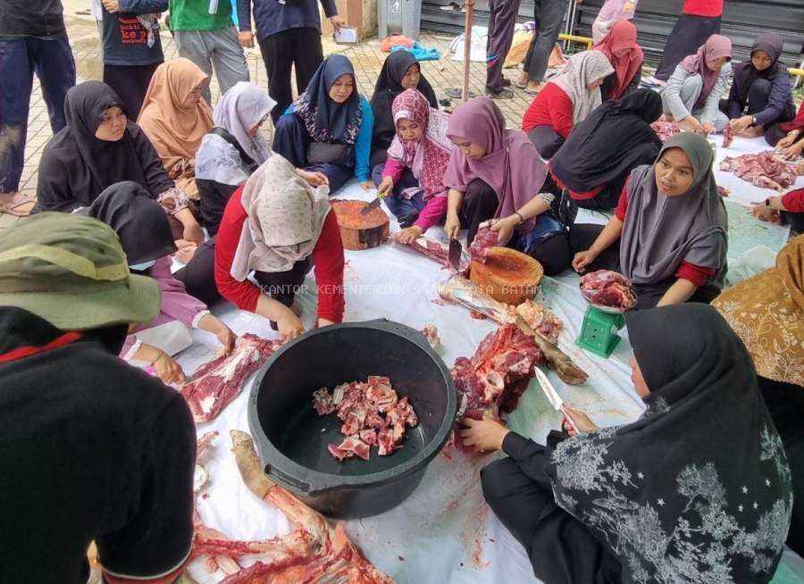 MAN 1 Kota Batam Gelar Kegiatan Qurban Bersama, Tanamkan Nilai Kepedulian dan Keikhlasan