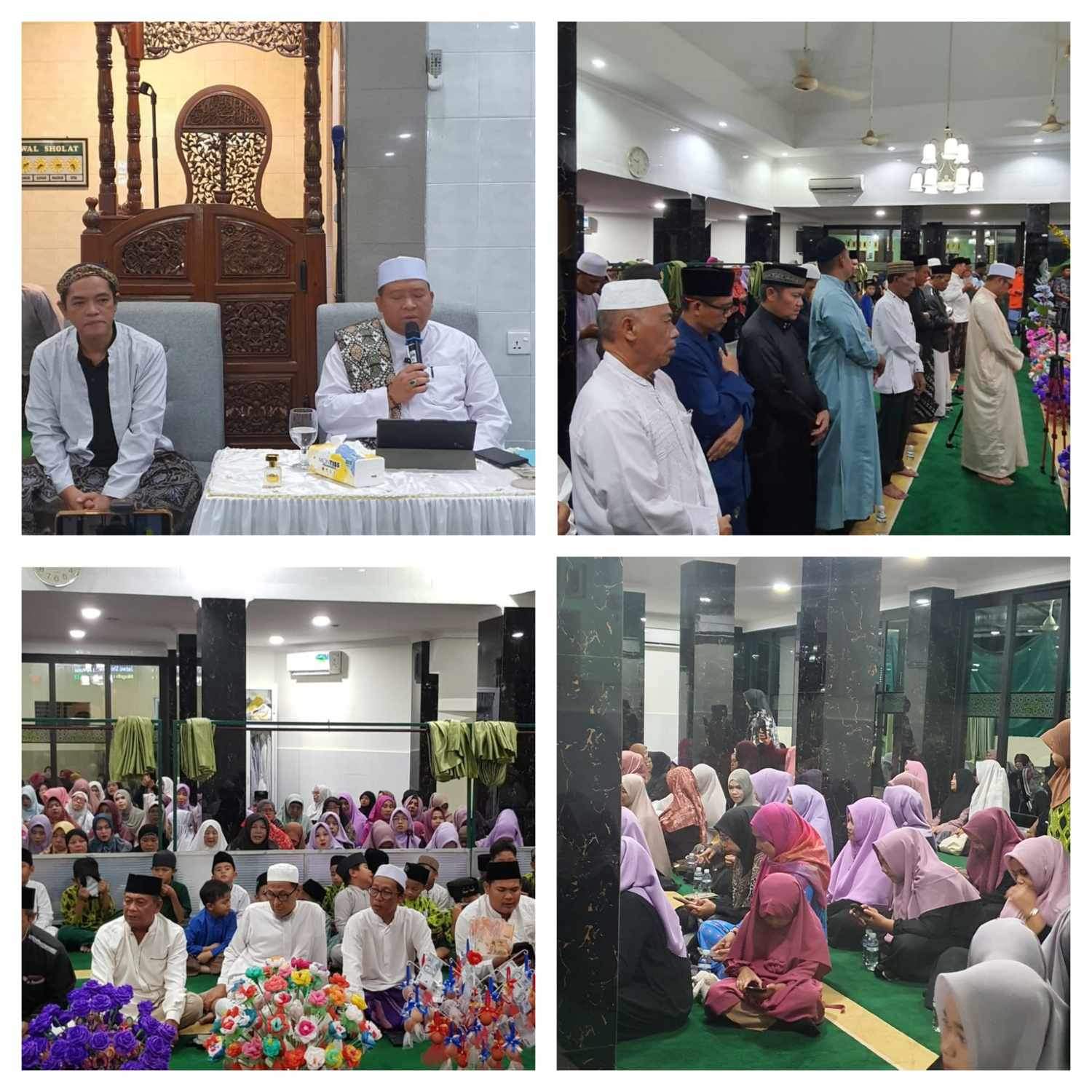Safari Maulid MT Syifaul Qulub Gemparkan Masjid Al Amin Bengkong 