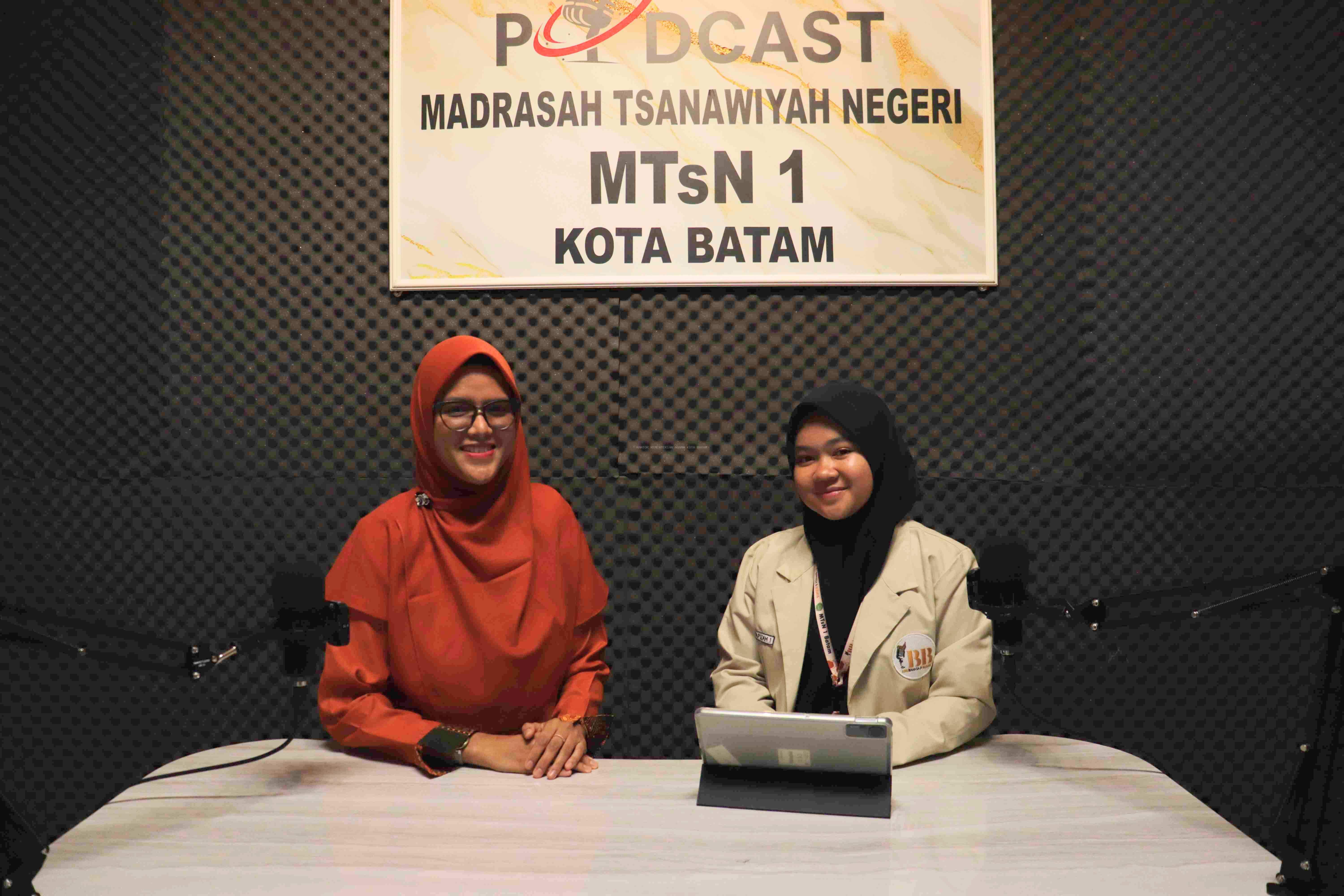 Podcast MTsN 1 Batam Episode 4: “Level Up Bareng BK!” Kupas Layanan Bimbingan Konseling di MTsn 1 Batam