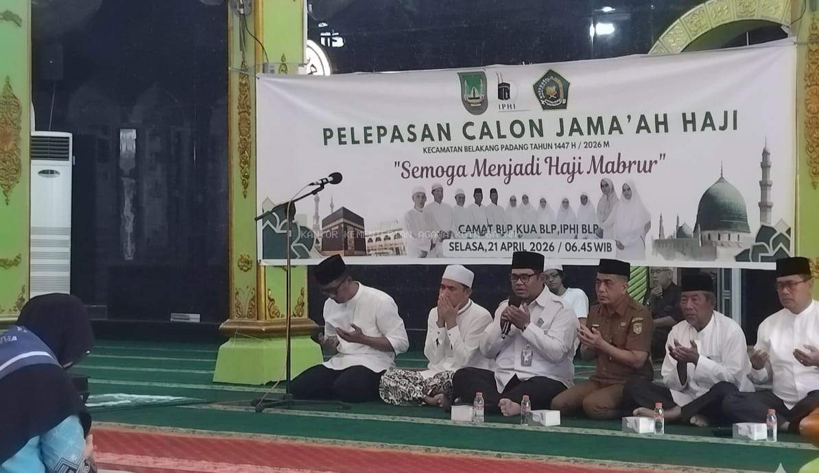 Pelepasan Jamaah Haji Kecamatan Belakang Padang Berlangsung Khidmat