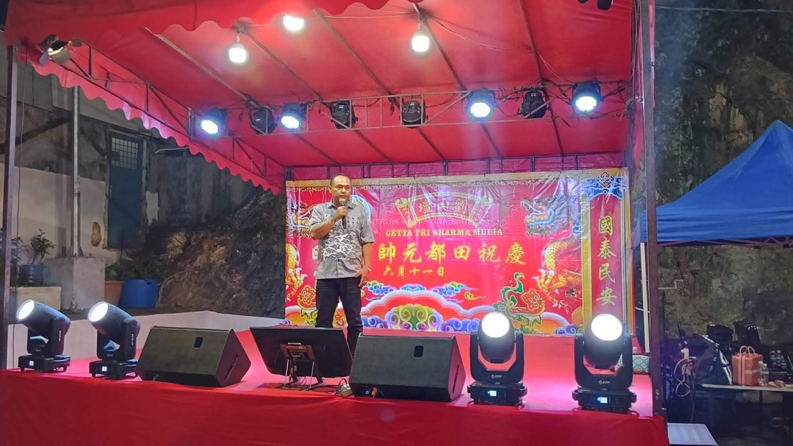 Perayaan Ulang Tahun Dewa Tian To Guan Sue Berlangsung Khidmat, Penyelenggara Bimas Buddha Ajak Umat Perkuat Kebersamaan