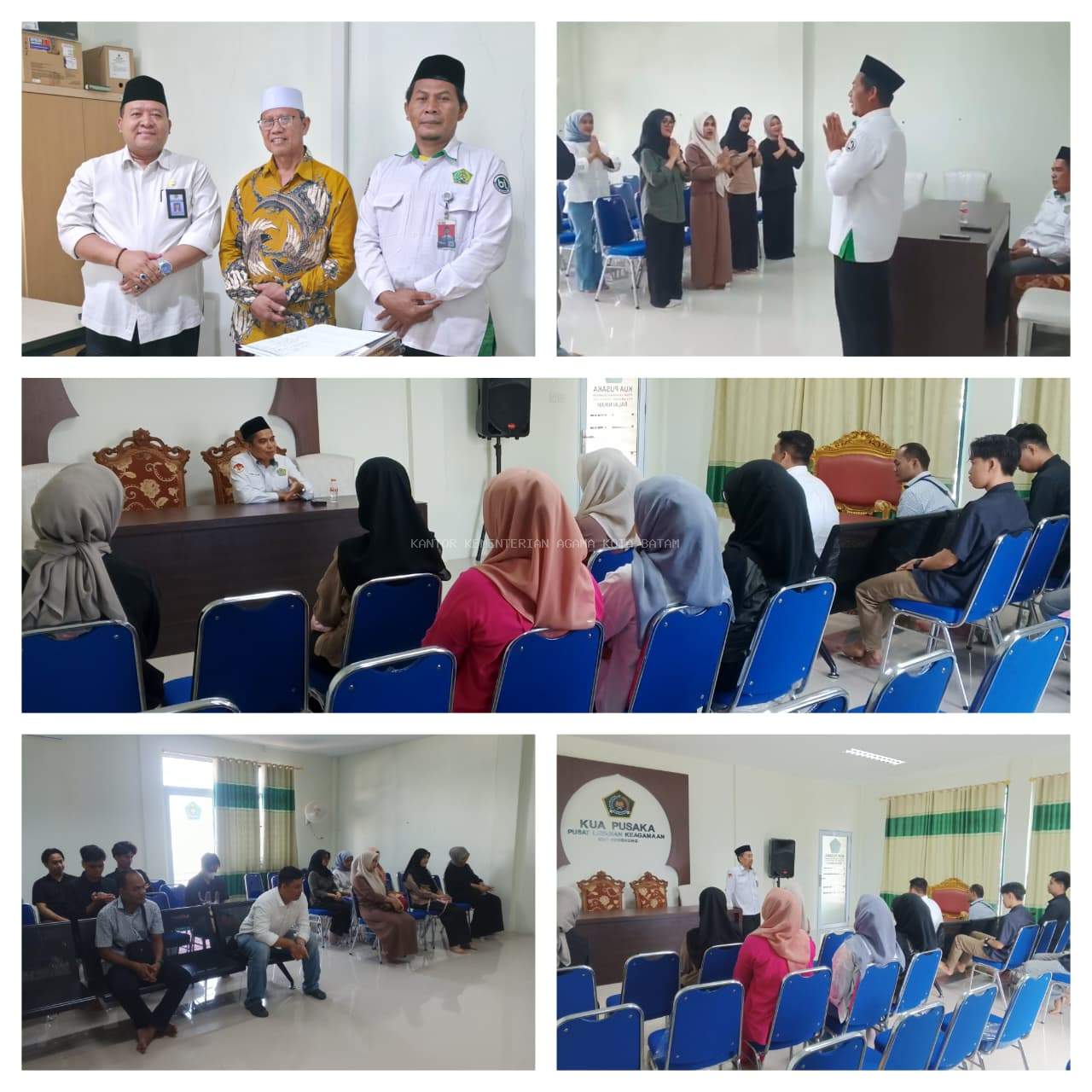 KUA Bengkong Bekali Enam Pasang Calon Pengantin Melalui Bimbingan Perkawinan