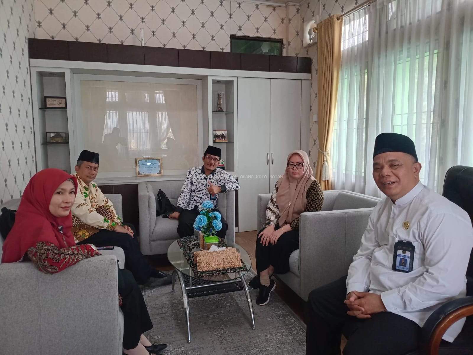 Koordinasi Pembayaran TPG GPAI, Kankemenag Batam Bahas Pelaksanaan Bersama Kanwil dan Pengawas