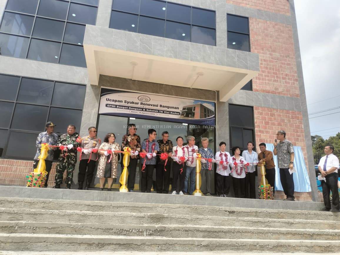 Bukan Sekadar Gedung Baru, Pentahbisan Ini Menjadi Langkah Baru bagi Pelayanan dan Pendidikan di Batam