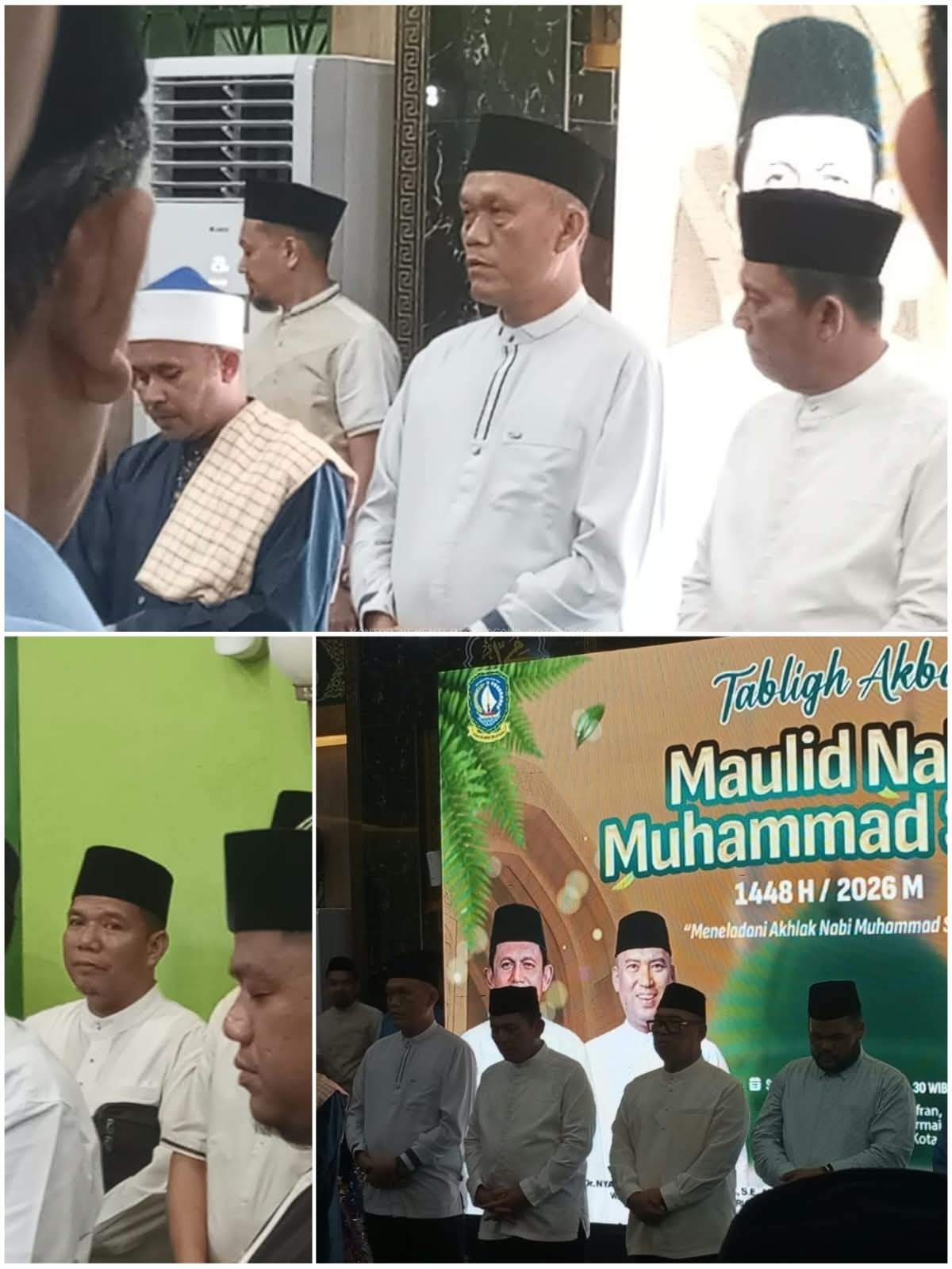 Gubernur Ansar dan Kakanwil Kemenag Kepulauan Riau Hadiri Peringatan Maulid Nabi SAW 1448 H di Batam