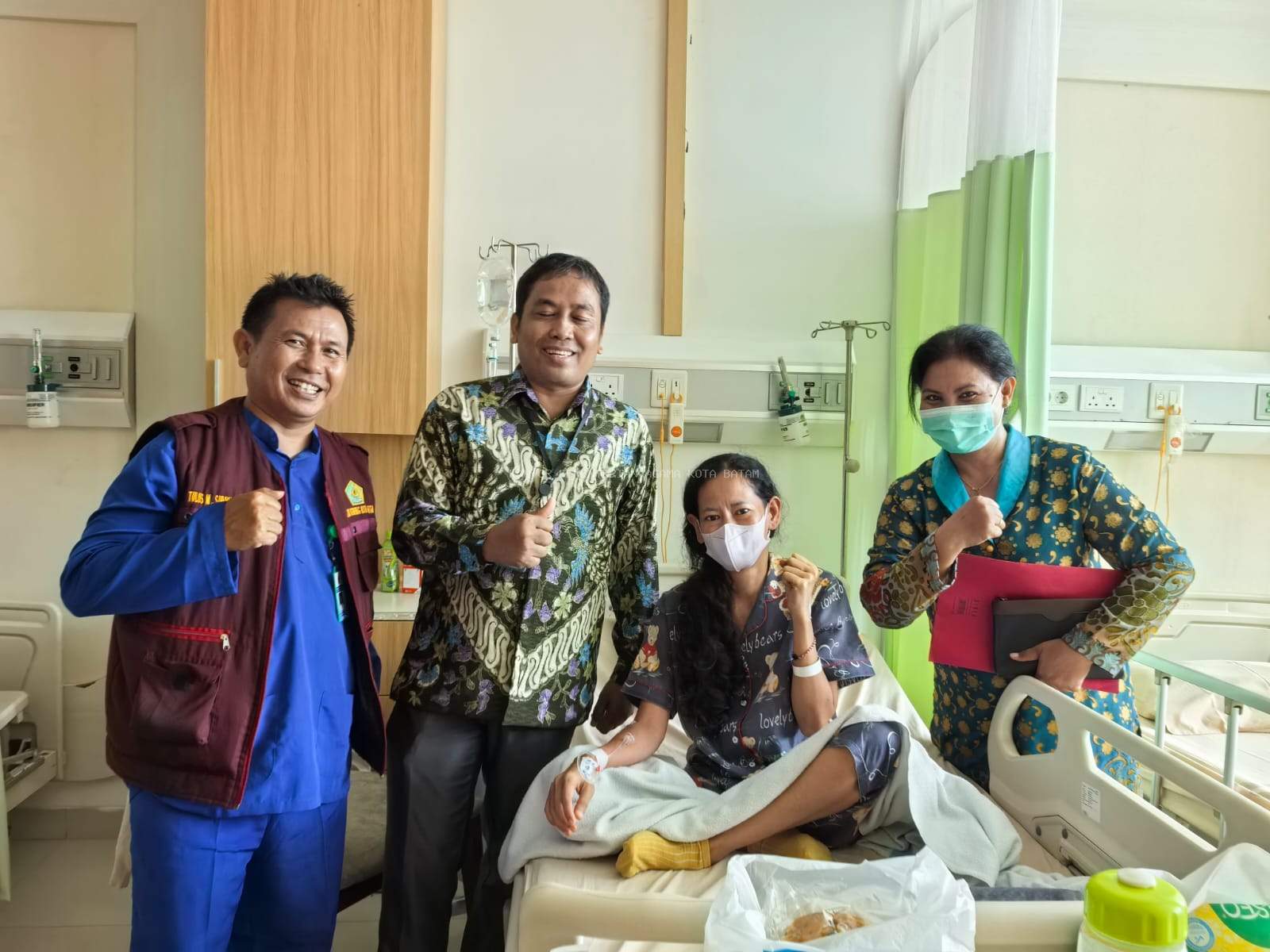 Sapaan Kasih Kemenag Batam: Basuh Kecemasan Pasien RSBP lewat Pesan Keteguhan Batin