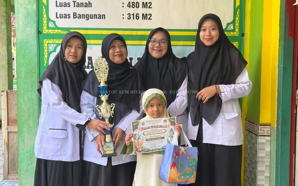 Wujud Apresiasi Bakat Siswa, RA Raudlatul Qur’an Batam Gelar Penyerahan Piala PORSENI