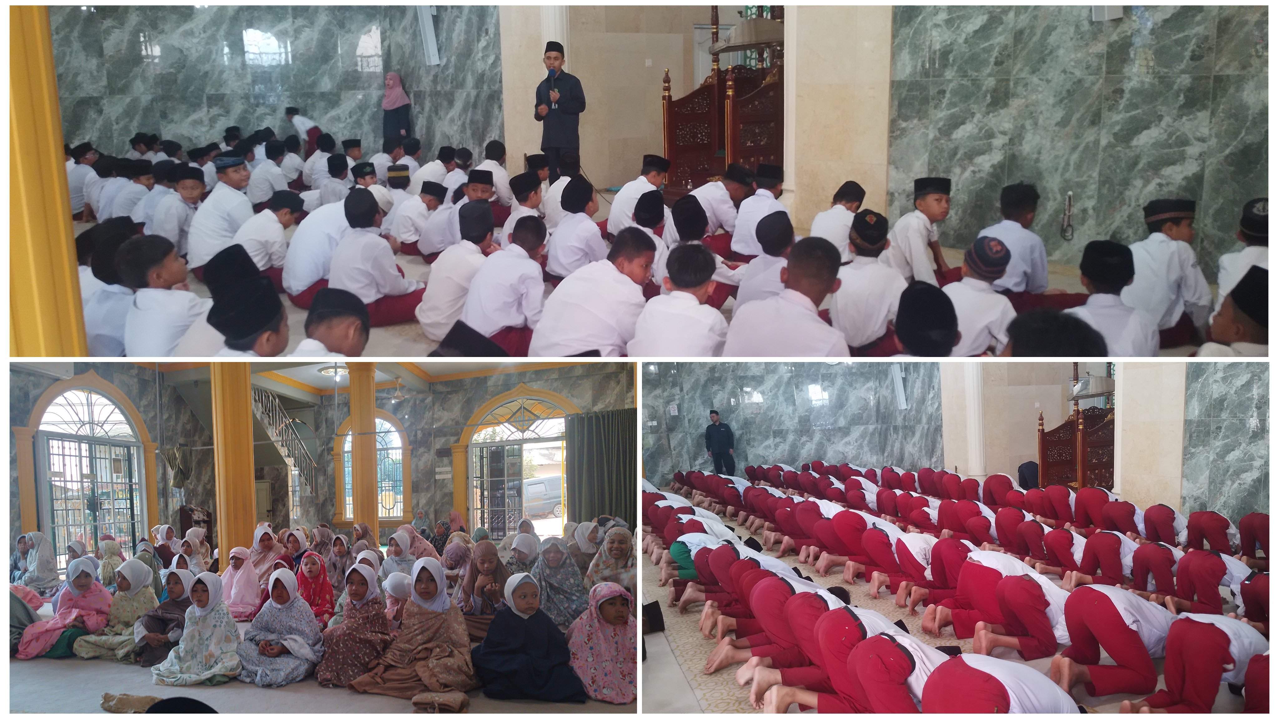 Senin Penuh Berkah: Siswa MIS Al-Muttaqiin Awali Pekan dengan Shalat Dhuha dan Pembiasaan Amalan Islami