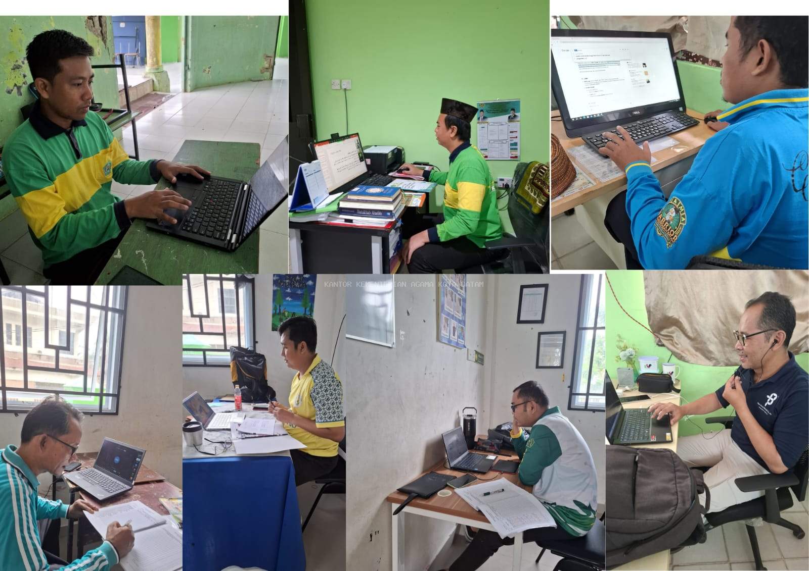 Murid MTs Negeri 2 Batam Belajar Dari Rumah (BDR) secara Efektif
