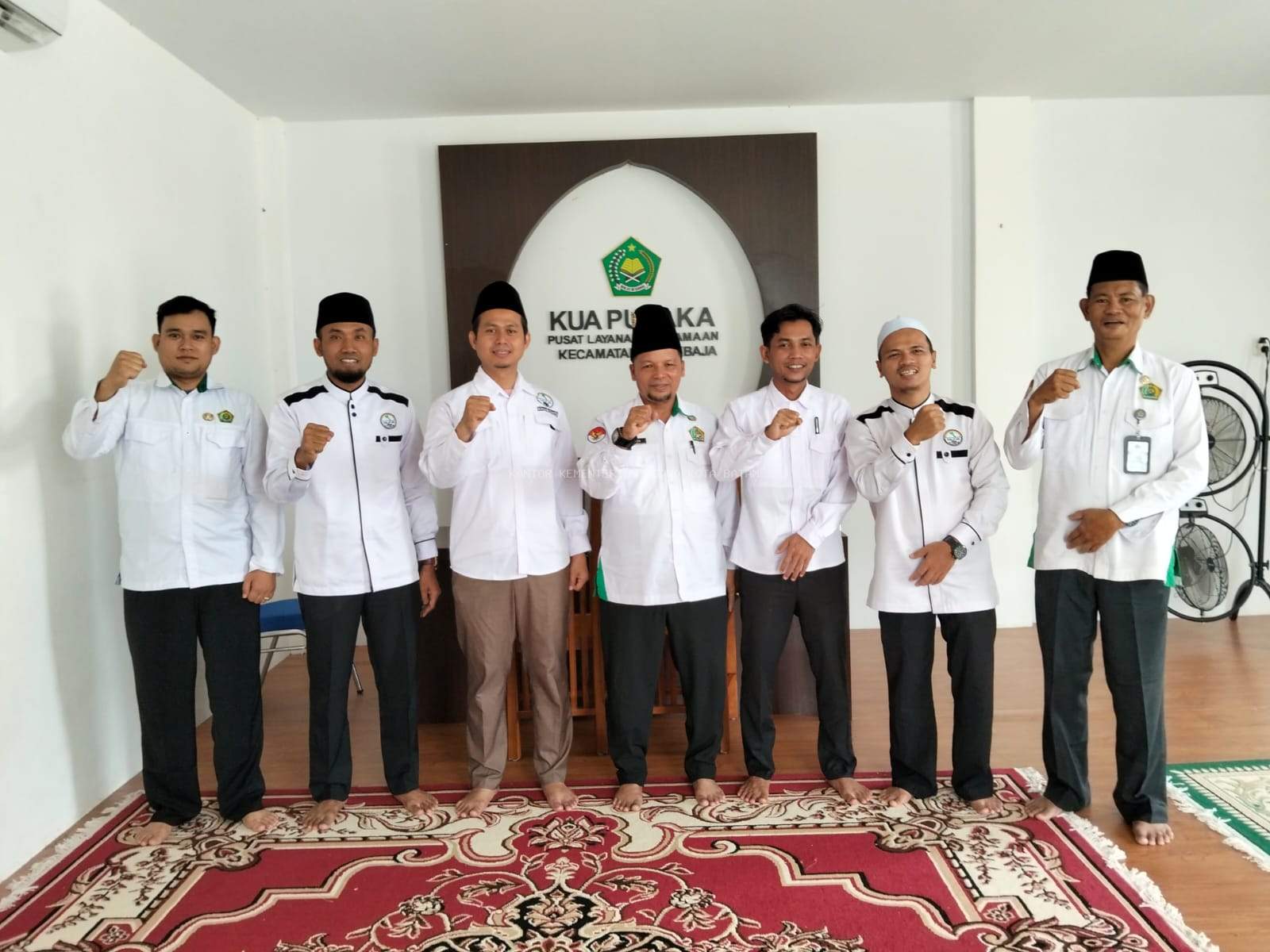 Perkuat Sinergi Dakwah, Pengurus Muballigh Lubuk Baja Silaturahmi ke KUA