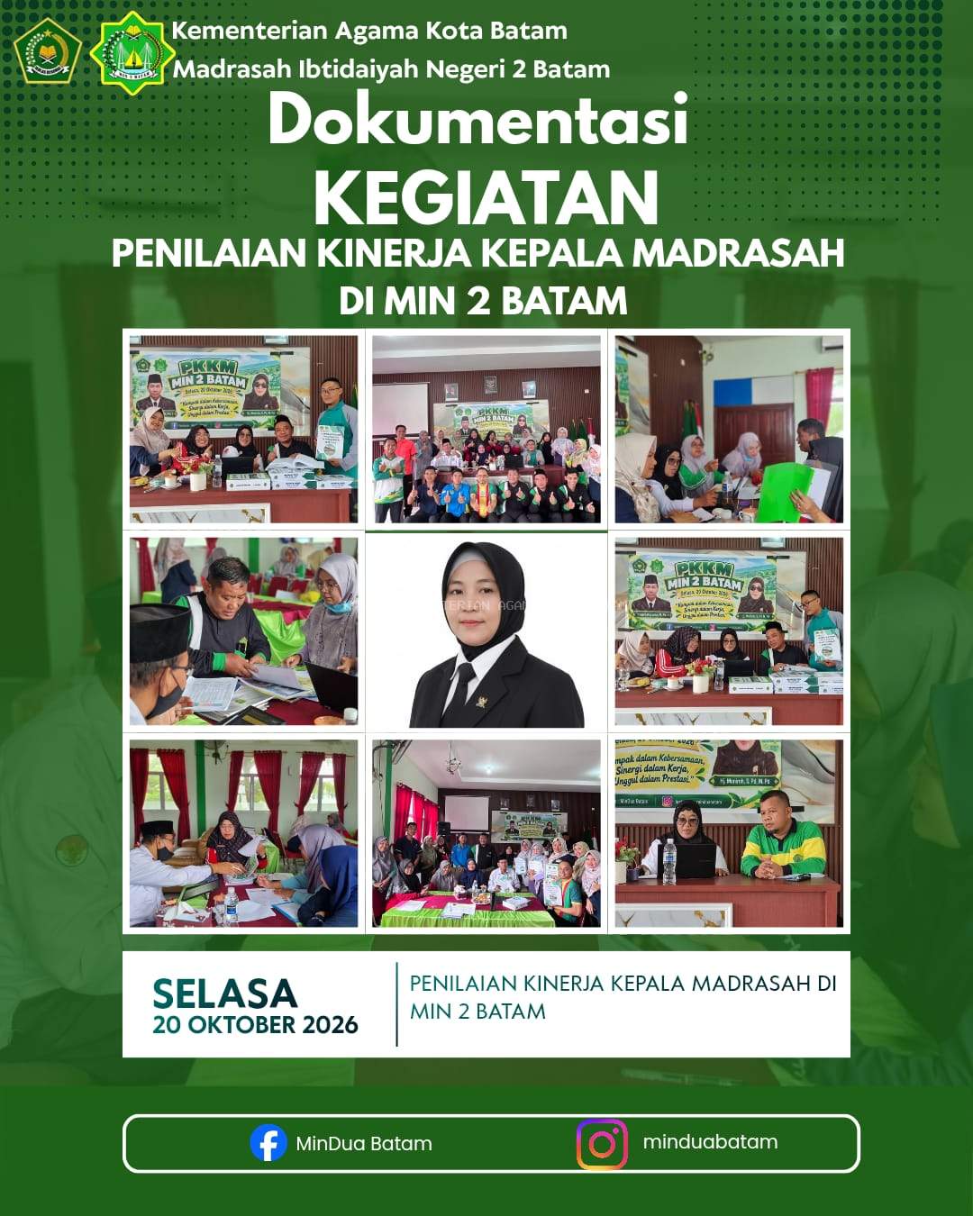 Bukan Sekadar Penilaian, PKKM MIN 2 Batam Jadi Langkah Strategis Mewujudkan Madrasah Berkualitas