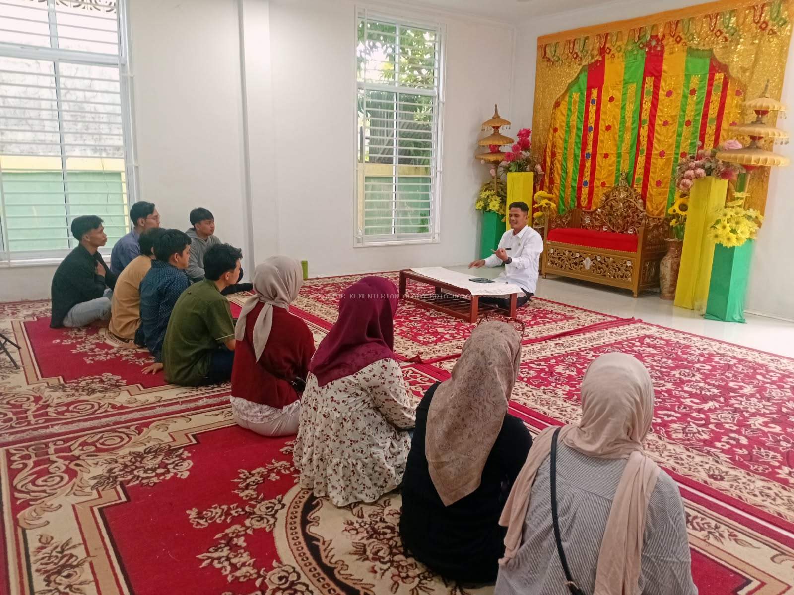 Siapkan Catin Hadapi Tantangan Rumah Tangga, KUA Batu Ampar Beri Pembekalan Ekonomi dan Mental