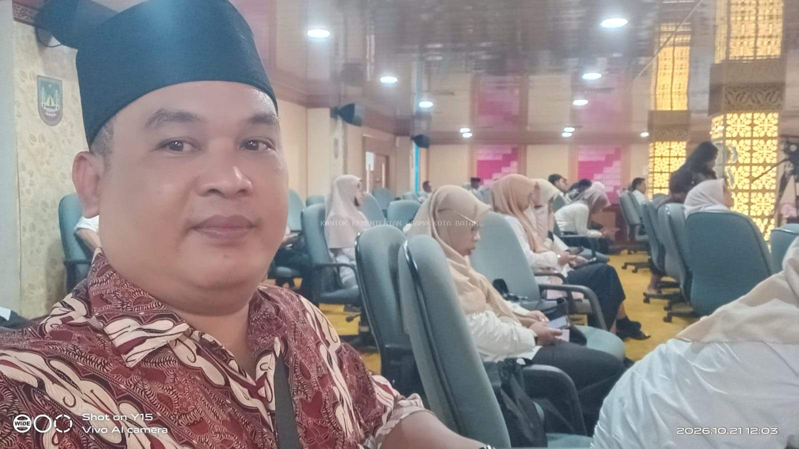 Penyuluh Agama Kemenag Batam Hadiri Rapat Paripurna DPRD Kota Batam