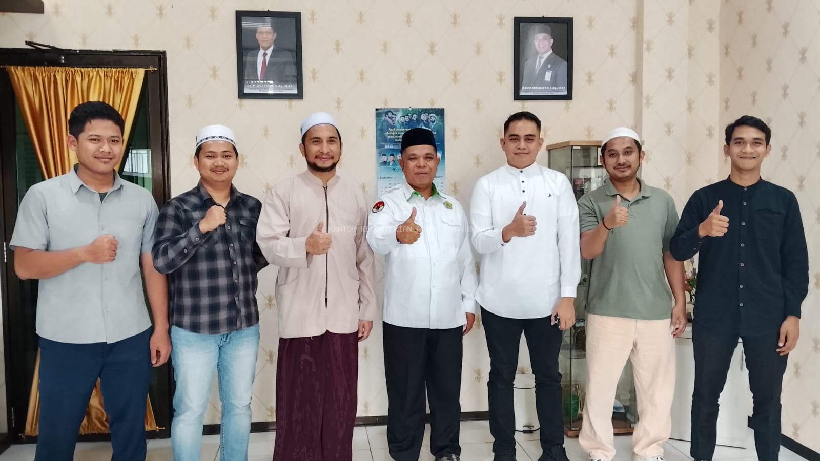 Terima Kunjungan Forum Sosial Ilham Qulbu, Kakan Kemenag Batam Beri Restu dan Dukungan