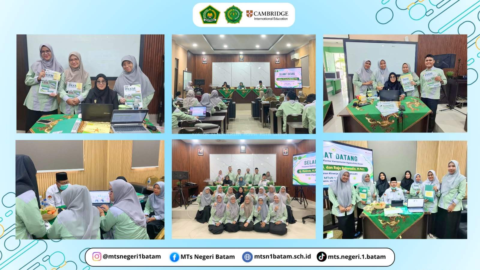 Wujudkan Madrasah yang Berkualitas, MTsN 1 Batam Laksanakan PKKM