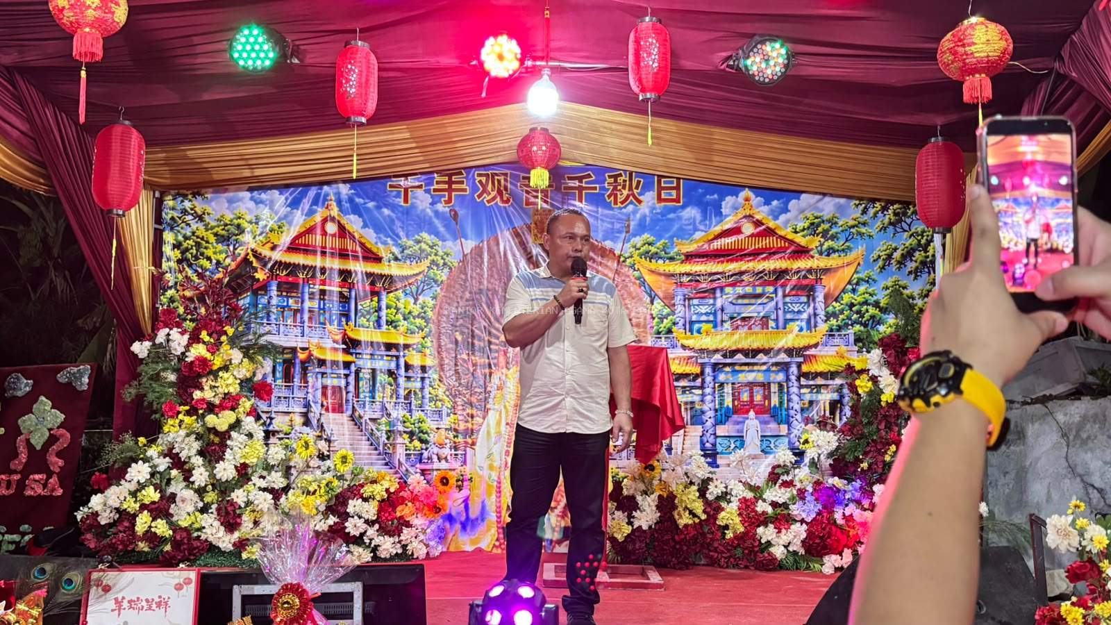 Penyelenggara Bimas Buddha Batam Hadiri Tradisi Perayaan Ulang Tahun Dewi Guan Yin di Cetya Karuna Bodhisattva