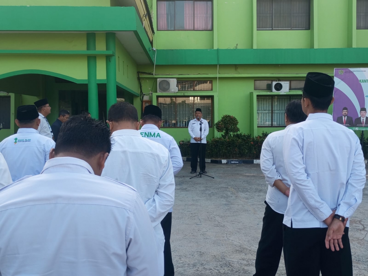 Apel Pagi, Kasi Penyelenggara Haji dan Umroh Sampaikan Hal Ini