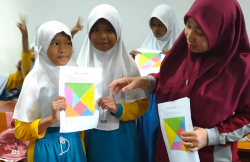 Strategi dan Metode Belajar Geometri , pembelajaran efektif dan menyenangkan versi Narti Guru MIN 1 Batam