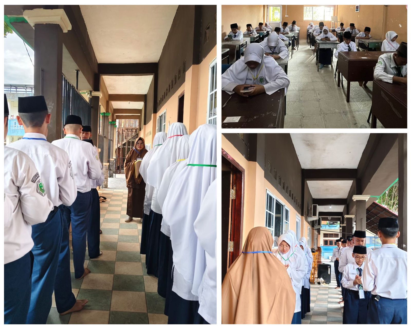 Melaksanakan Ujian Semester dengan Computer Based Test (CBT) MTS Hang Nadim Menerapkan TIK untuk Meningkatkan Kualitas Mutu Madrasah