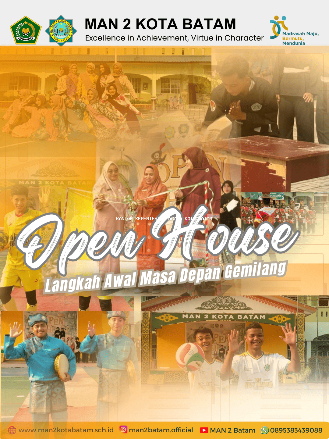 OPEN HOUSE 2025 MAN 2 KOTA BATAM: Panggung Prestasi, Kreativitas, dan Semangat Juang! 