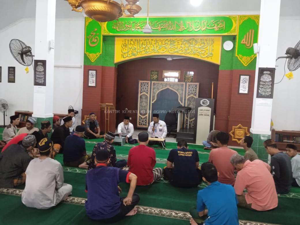 Layani Warga Binaan, Penyuluh Agama Islam Berikan Bimbingan di Lapas Kelas II A Batam