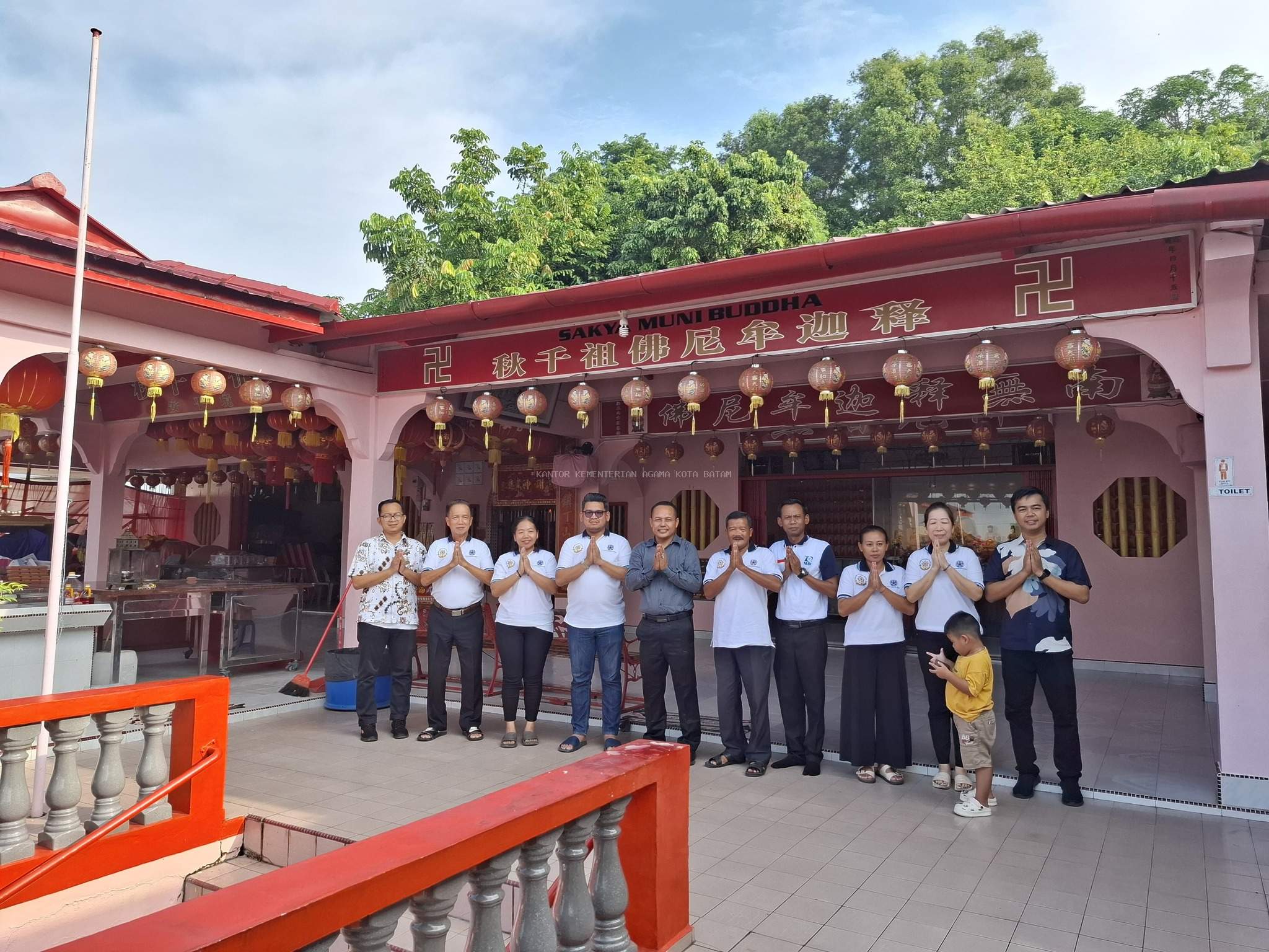 Pendampingan Pembinaan Umat dan Organisasi Keagamaan Buddha di Vihara Dharma Bhakti Belakang Padang