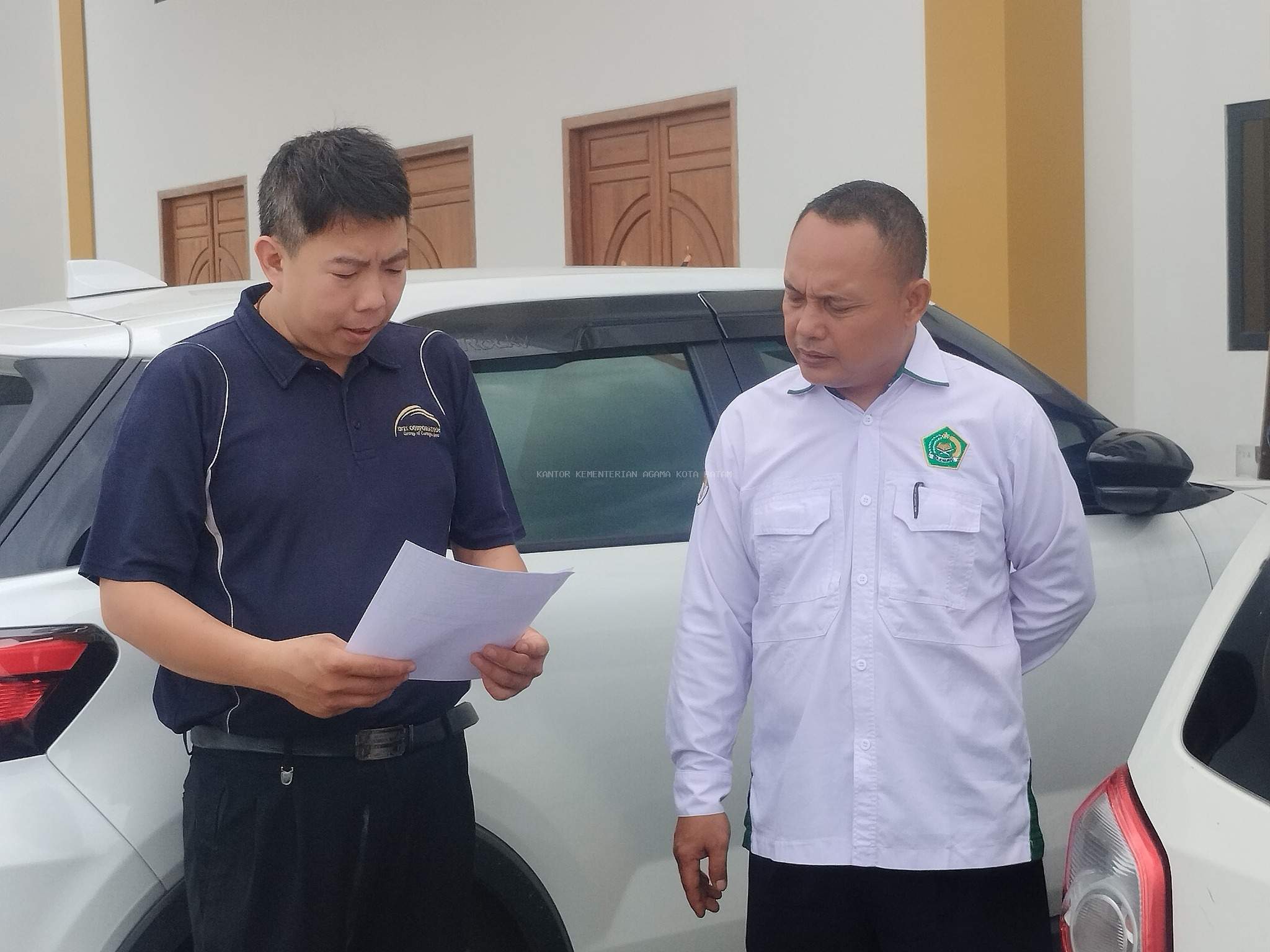 Penyelenggara Bimas Buddha Kota Batam beserta jajaran melaksanakan Visitasi dan Verifikasi Sikkhapana Guang Ji Batam