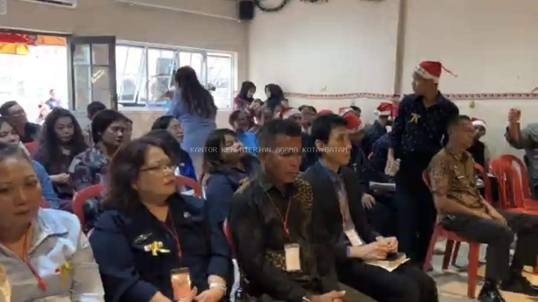 Natal Bersama LPKA Kelas II Batam: Kemenag Batam Hadir dalam Perayaan Bertema “Allah Hadir untuk Menyelamatkan Keluarga”