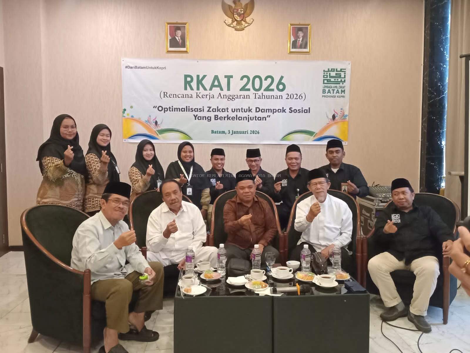 LAZ Batam Gelar RKAT 2026: Targetkan Dampak Sosial Berkelanjutan dan Sinergi Lintas Sektor