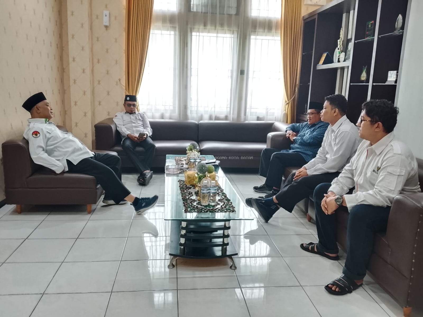 Perkuat Sinergi Pengelolaan Zakat, Kemenag Batam dan Baznas Gelar Pertemuan Strategis