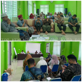 Sinergi Ormas Islam dan Pemerintah, KUA Batam Kota Gelar Rapat Persiapan Manaqib Kubro ke-5 Al Khidmah
