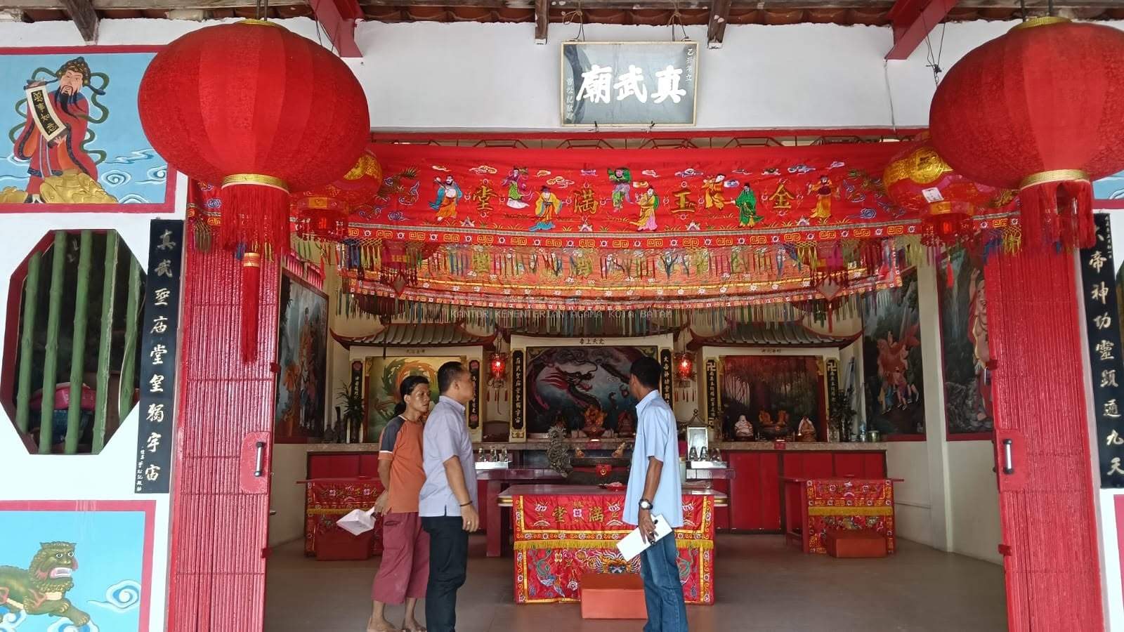 Perkuat Tata Kelola dan Pelayanan Umat, Penyelenggara Bimas Buddha Kota Batam Bina Pengurus Vihara Satya Dharma