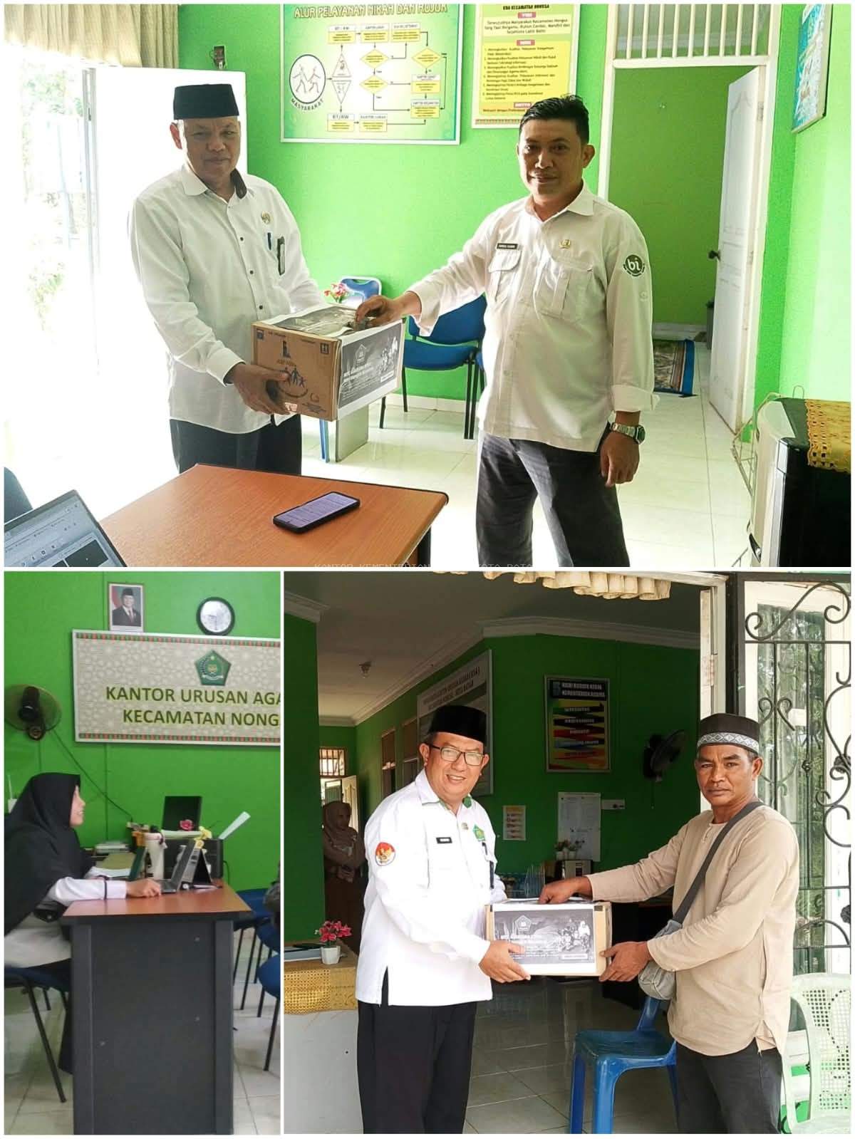 Wujud Empati, KUA Nongsa dan Masyarakat Bersatu Galang Bantuan untuk NTT