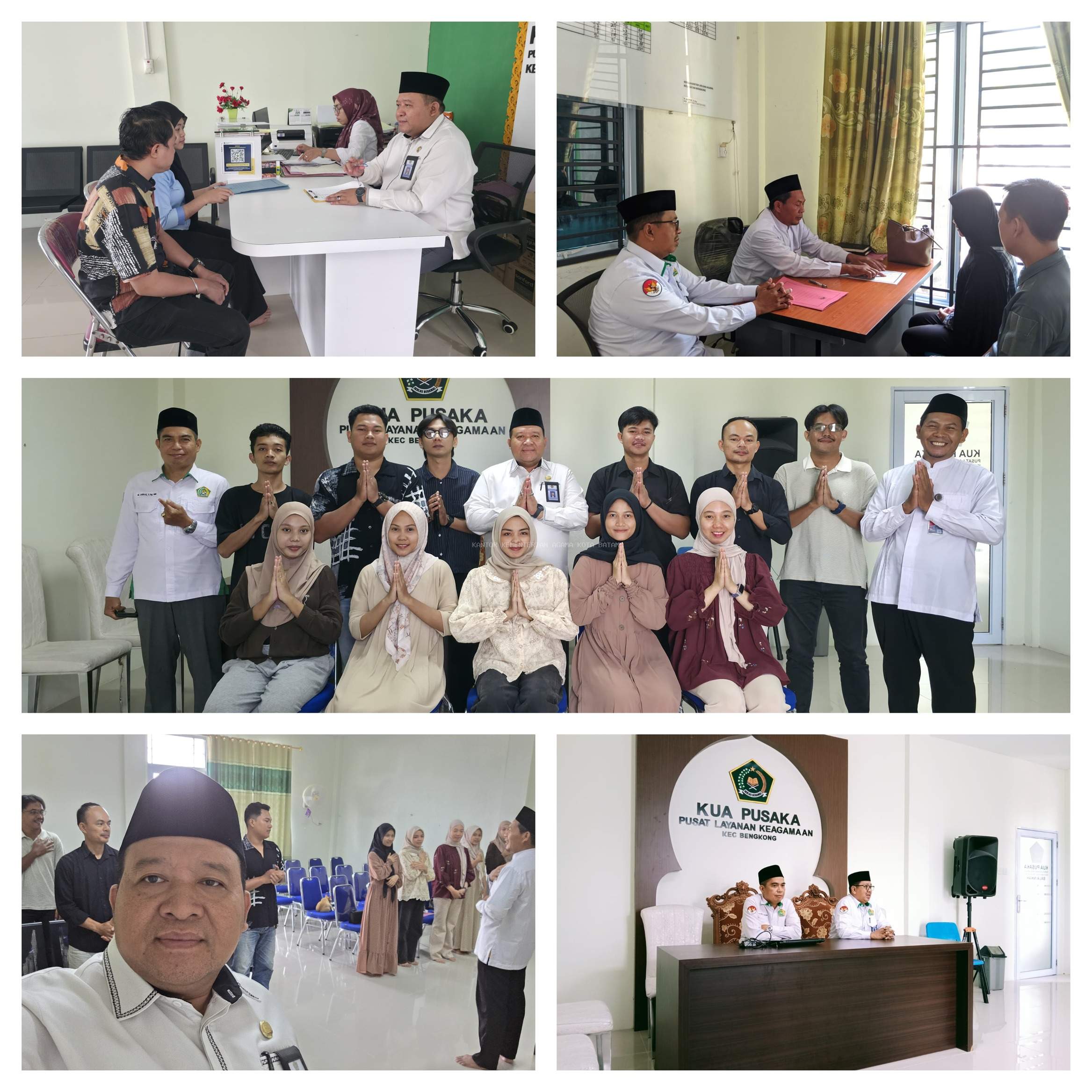 KUA Bengkong Perkuat Pelayanan Prima melalui Pensyahadatan dan Bimbingan Perkawinan