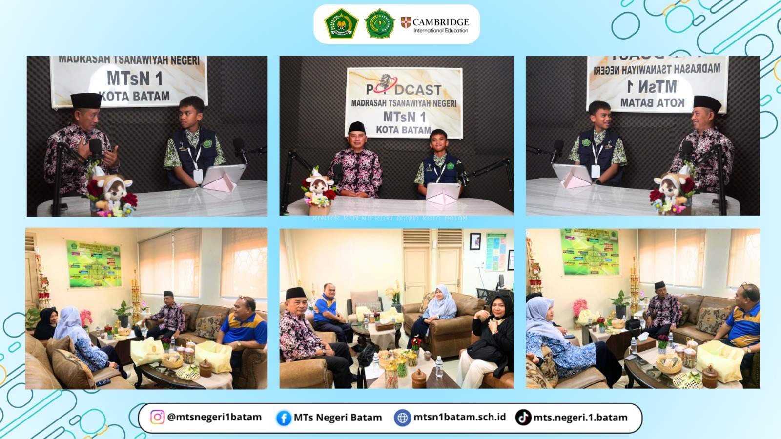 Bertamu dan Berbincang: Podcast Bersama Kepala Kemenag Kabupaten Natuna Membahas Perkembangan Madrasah dan Peran Media Kreatif