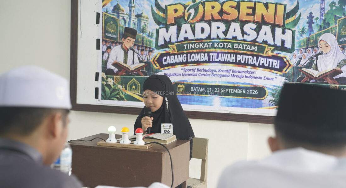 MI Raudlatul Qur’an Batam Ikuti Semarak PORSENI Madrasah Tingkat Kota Batam 2026