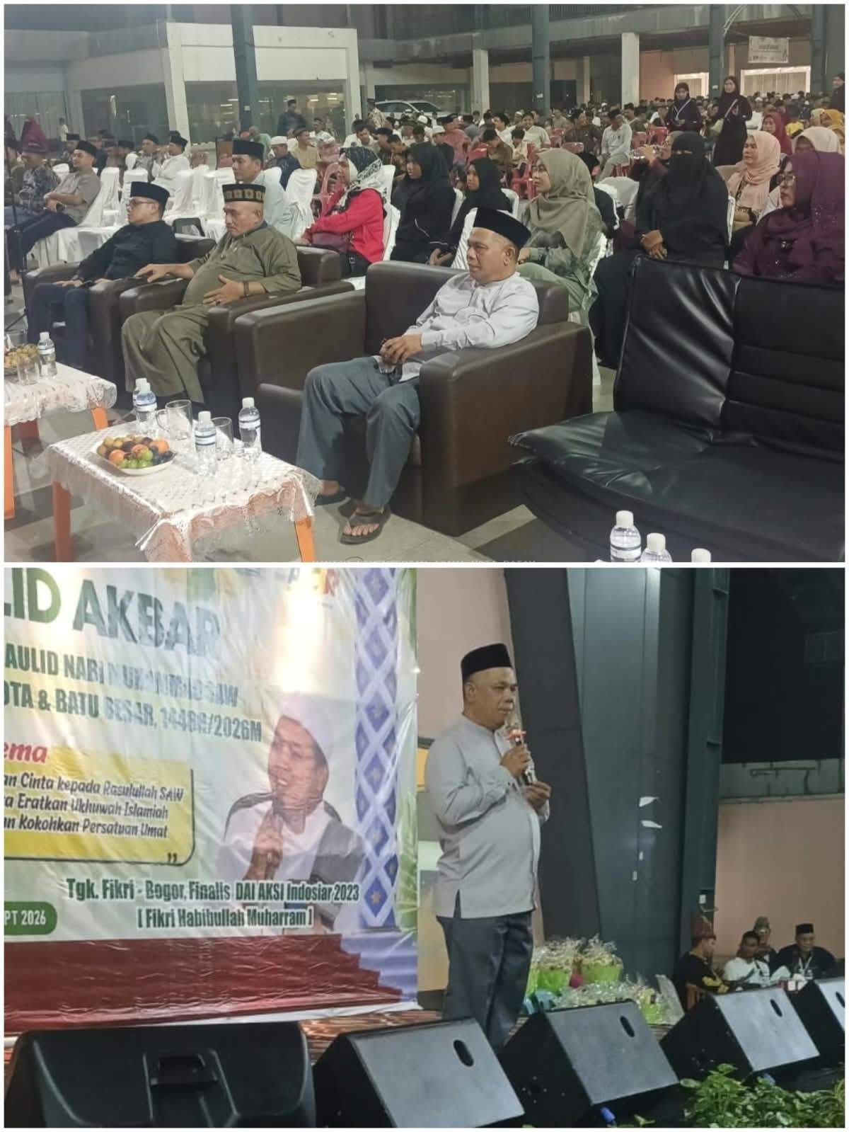 Hadiri Maulid Akbar 1448 H, Kepala Kemenag Batam Tekankan Pentingnya Penguatan Karakter Keluarga