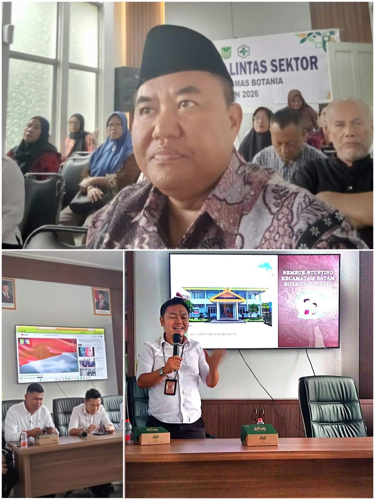 KUA Batam Kota Hadiri Rembuk Stunting di UPT Puskesmas Botania
