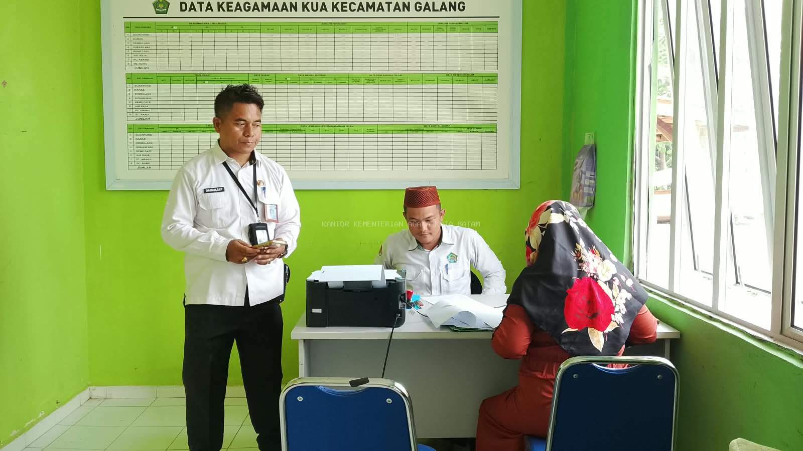 Pelayanan KUA Kecamatan Galang Tetap Optimal Meski Terjadi Pemadaman Listrik Total
