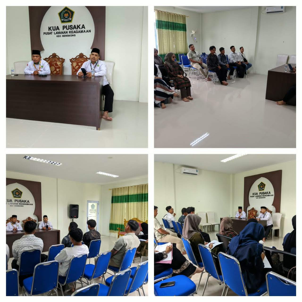 KUA Bengkong Gelar Bimbingan Perkawinan bagi Enam Pasang Calon Pengantin