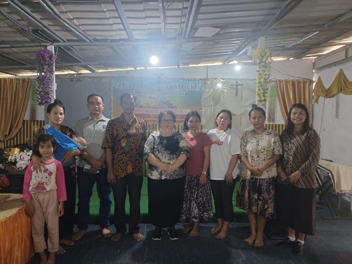 Kemenag Batam Sambangi GKB Jemaat Sekinah Glory, Perkuat Pembinaan dan Pelayanan Gereja
