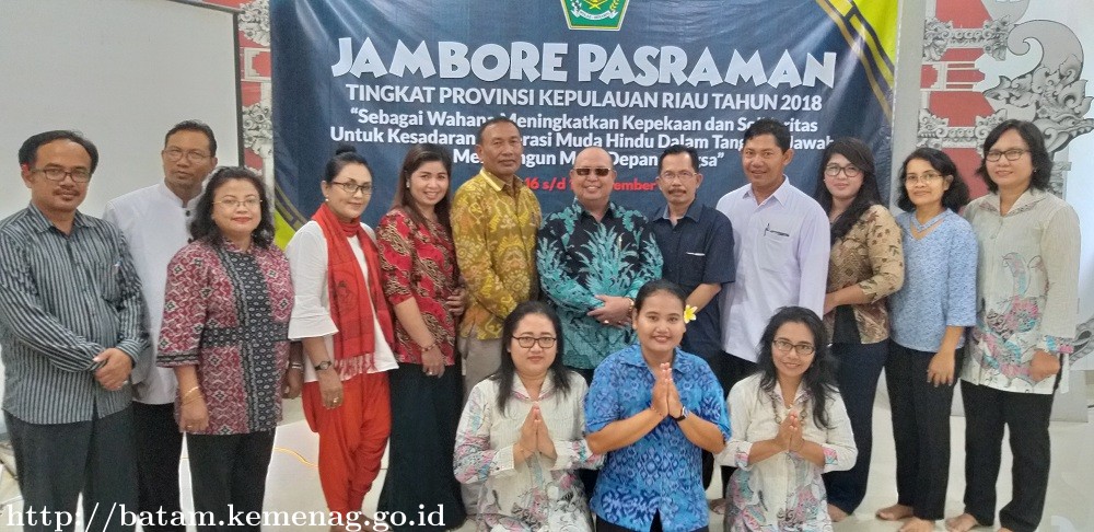 Pembimas Hindu Gelar Jambore Pasraman Tingkat Provinsi Kepulauan Riau Tahun 2018 di Kota Batam