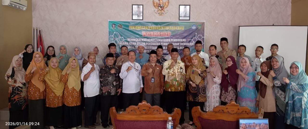 GPAI Kota Batam Dibekali Pembelajaran Mendalam dan Tujuh Kebiasaan Anak Indonesia Hebat