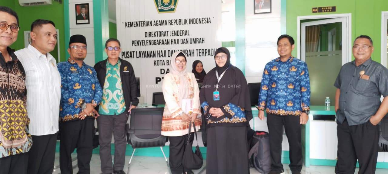 Visitasi Monev KIP 2025: Komisi Informasi Kepri Nilai Kemenag Batam Sangat Baik